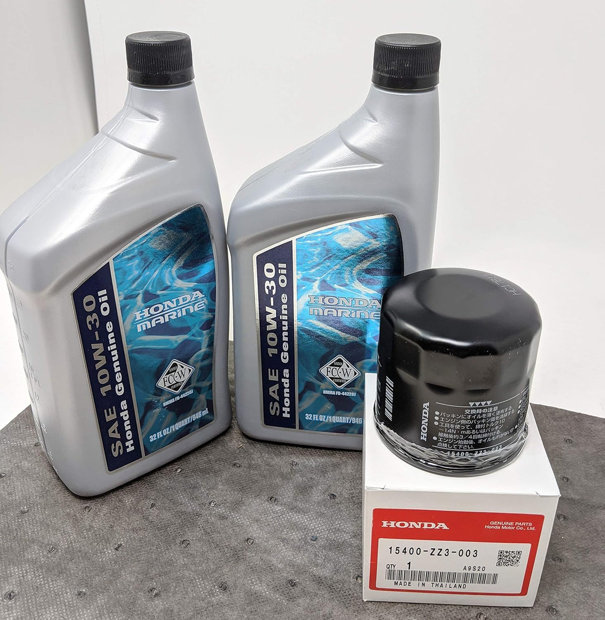 2-Quarts 10W-30 Oil and Filter Pack of 2 U3824