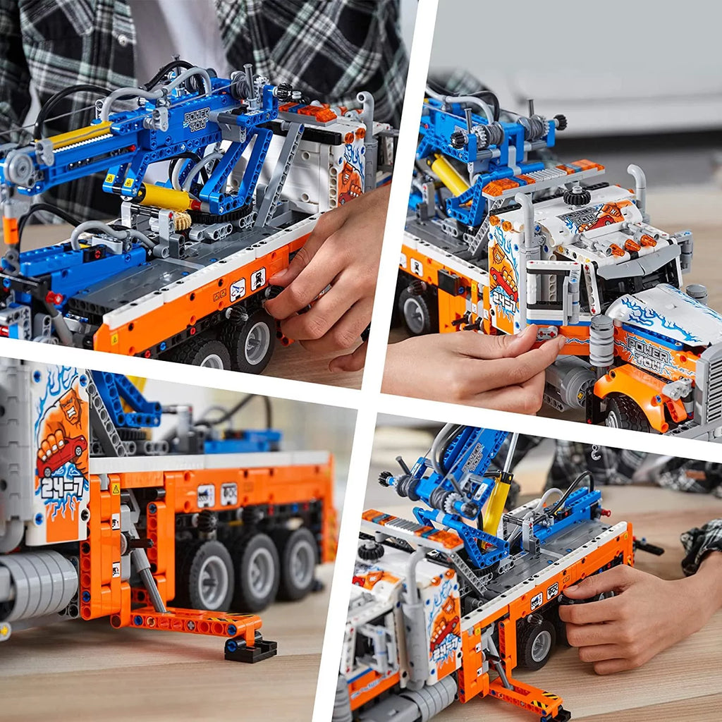 Heavy-Duty Tow Truck with Crane L84038