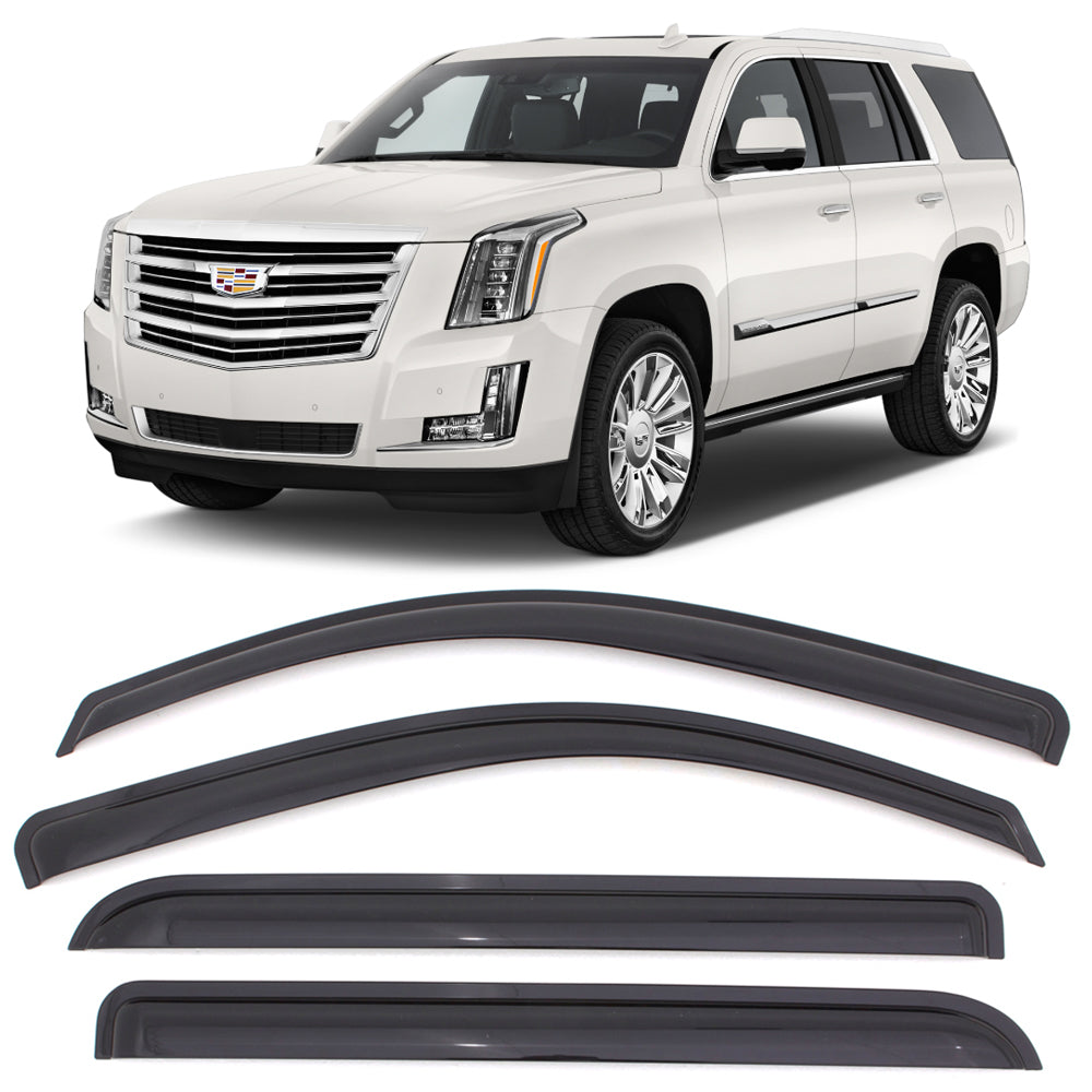 Acrylic Window Visors Rain Guard 4Pc Set B12812