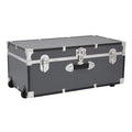 Gray Baby & Kids Camp Trunk or Footlocker H305