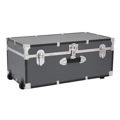 Gray Baby & Kids Camp Trunk or Footlocker H305