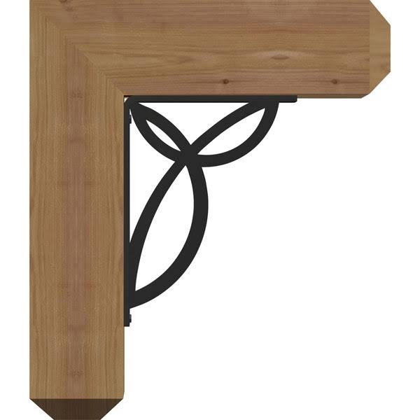 Western Red Cedar Smooth Bracket O24247