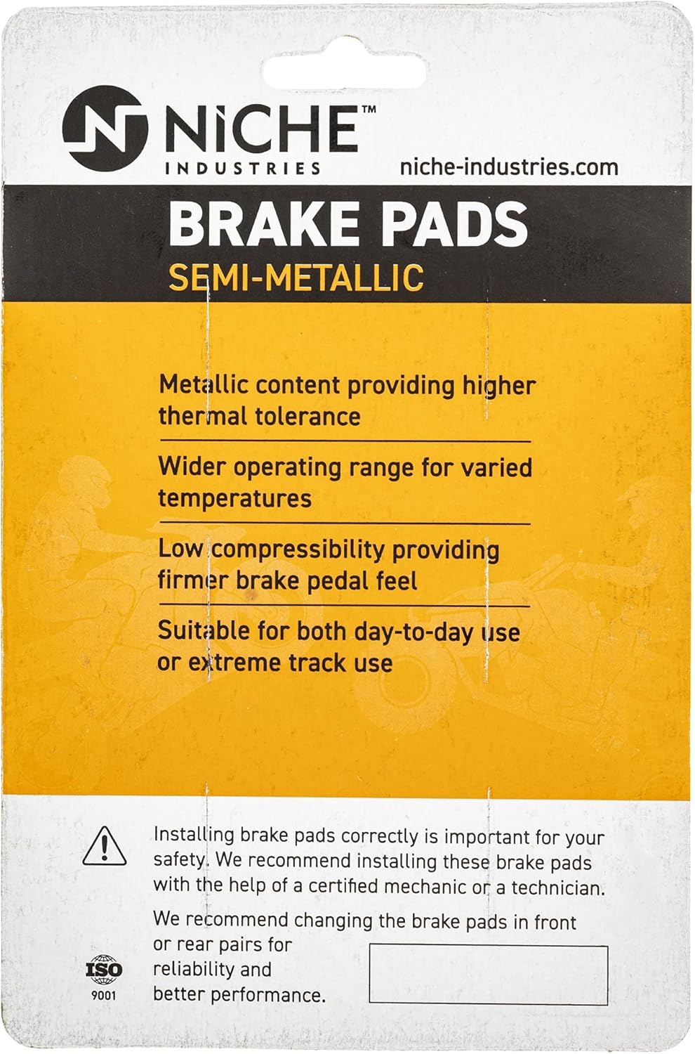 Brake Caliper and Pad Kit Rear Left Pack of 2 N464275