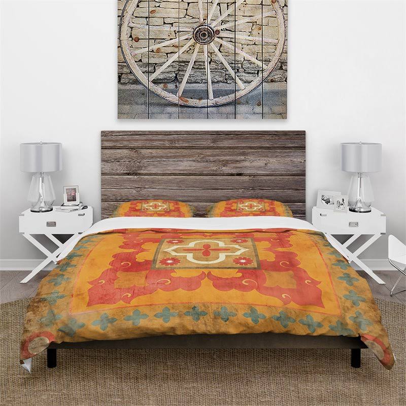 Queen/Full Duvet Cover and Shams Bedding Set N6532