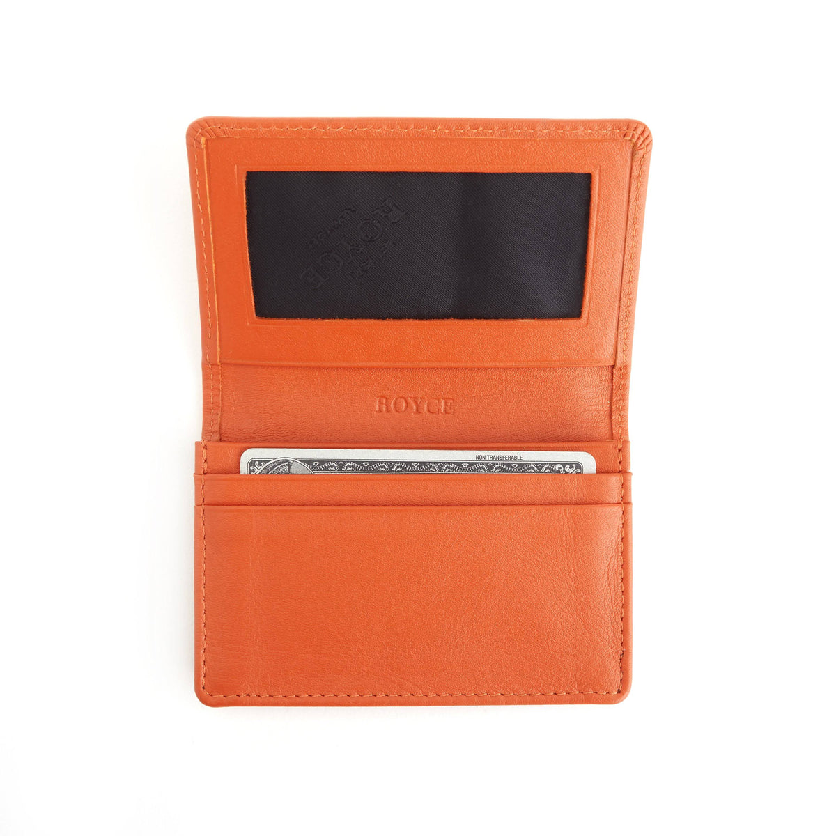 Leather Card Case - Orange M35265