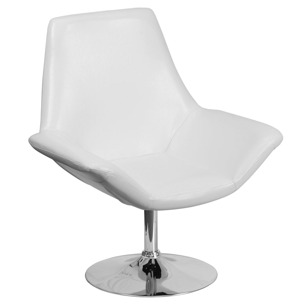 Black Leather Reception Chair T39978
