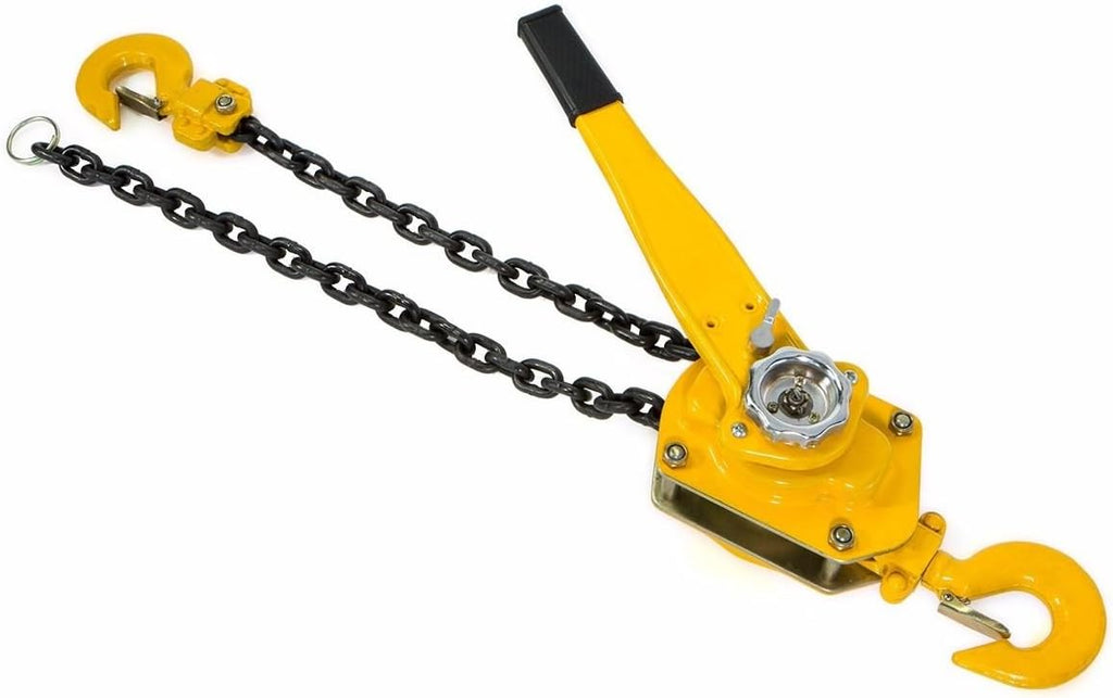 3 Ton 5' Lift Lever Block Chain Hoist Comealong Puller U159