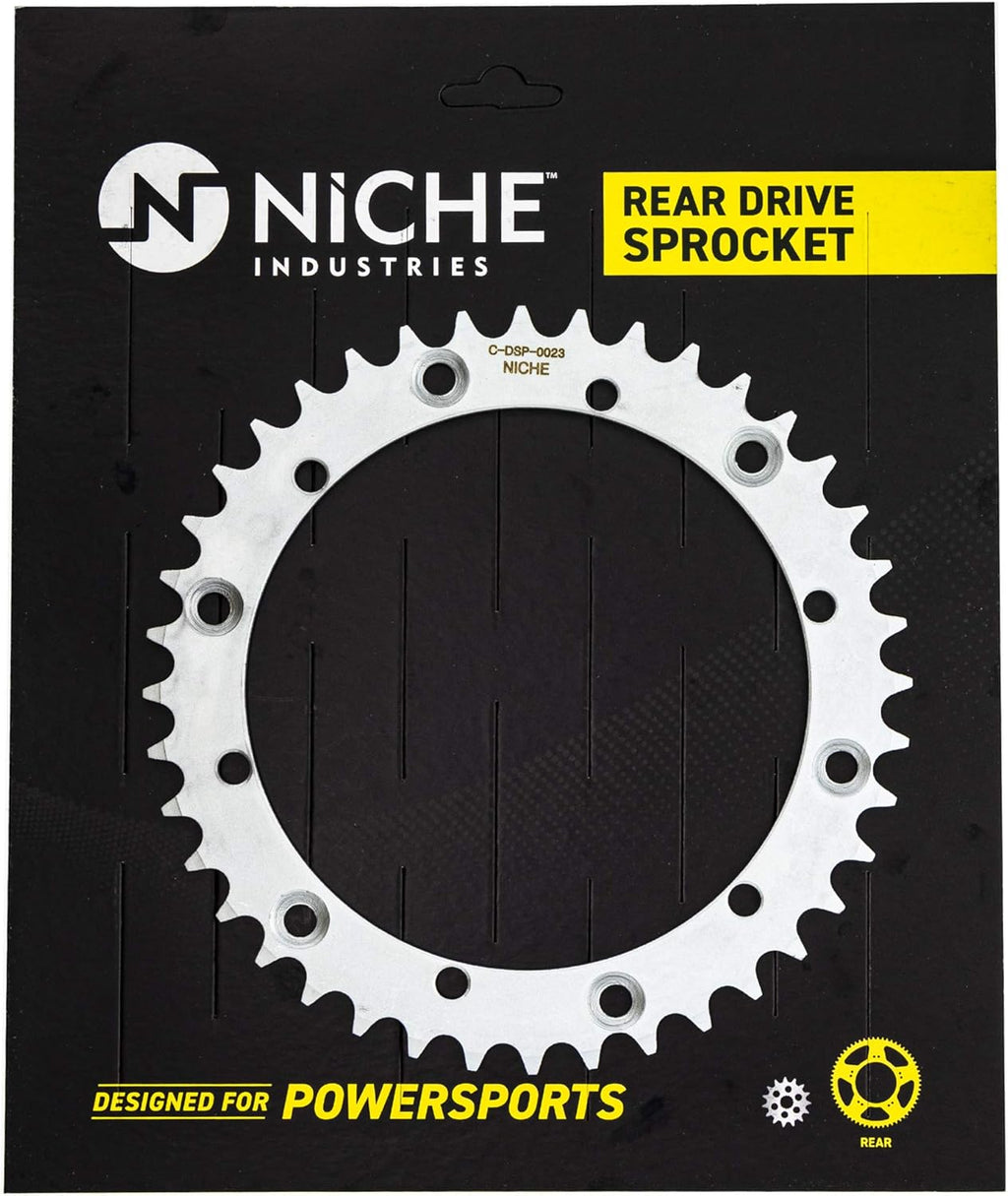 Drive Sprocket Chain Combo Front 13 Rear 40 Tooth 520NZ Standard 98 Links Pack of 2 P287