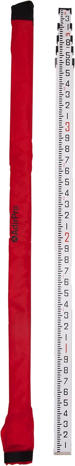Dual Side Aluminum Telescopic Rod with Carrying Case 16FT Pack of 2 T640148