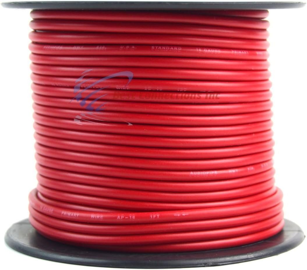 7 Way Trailer Wire Cable 16 Gauge 100ft Roll Pack of 2 U903