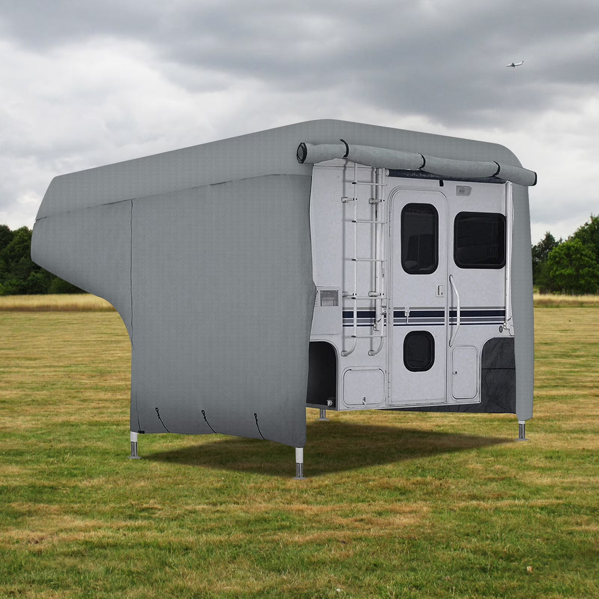 8'-10' Waterproof Anti-UV Non-Woven Fabric RV Cover Y9368