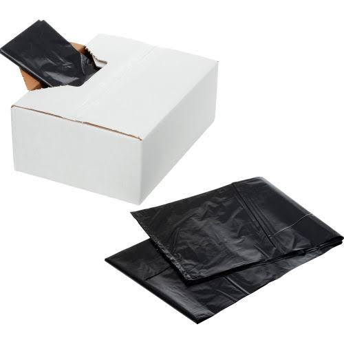 Black Trash Bags 45-55 Gal 0.47 Mil 200 per Case O794174