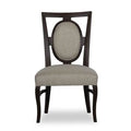 Blush/Hazelnut King Louis Back Side Chair A50683