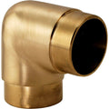 Satin Brushed Brass 90 Degree Flush Elbow Fitting P742721
