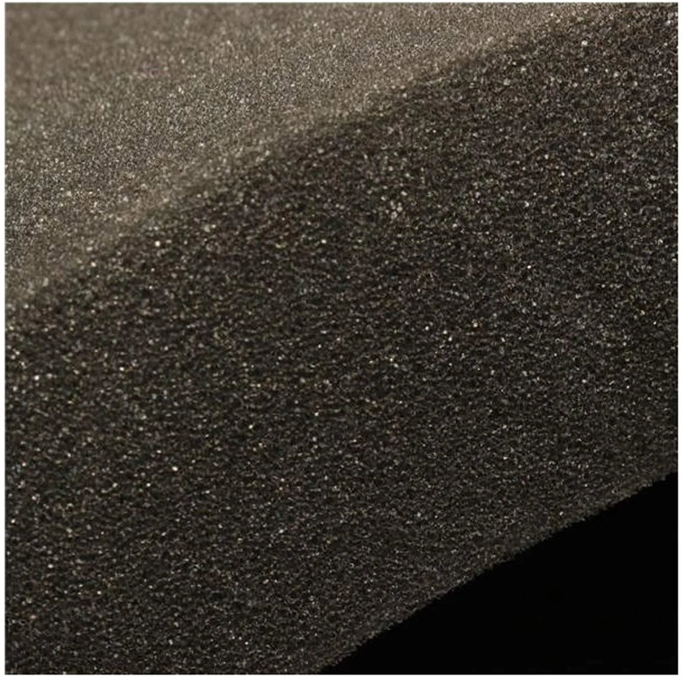 Charcoal Rubber Foam Sheet Cushion 5"H X 24"W X 72"L Q142
