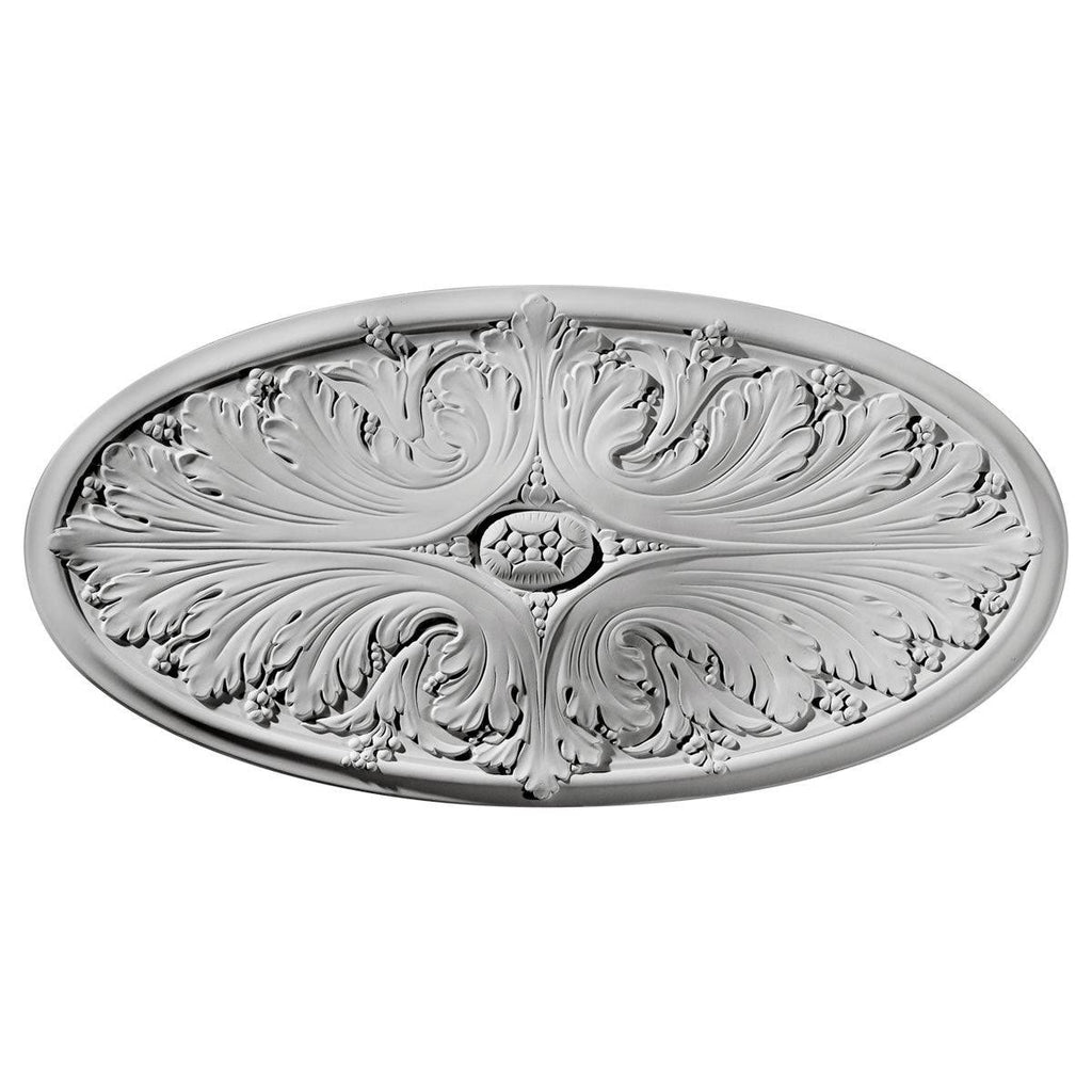Madrid Ceiling Medallion, Hand-Painted Rust G3171