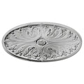 Madrid Ceiling Medallion, Hand-Painted Rust G3171