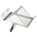 Stainless Steel Folding Camp Stove Toaster Rack N811091