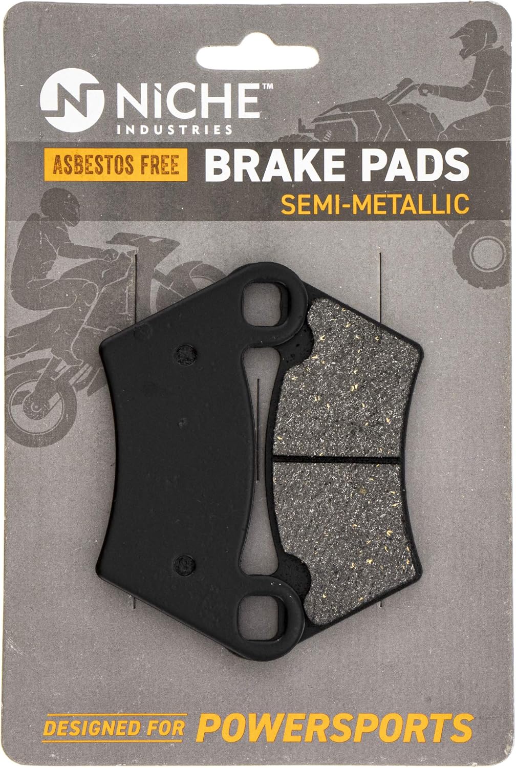 Brake Caliper and Pad Kit Rear Left Pack of 2 N464275