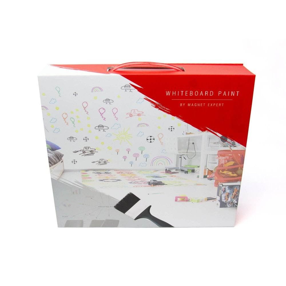 Gloss White Whiteboard Paint, 6sqm Coverage, Pack of 1 A46937