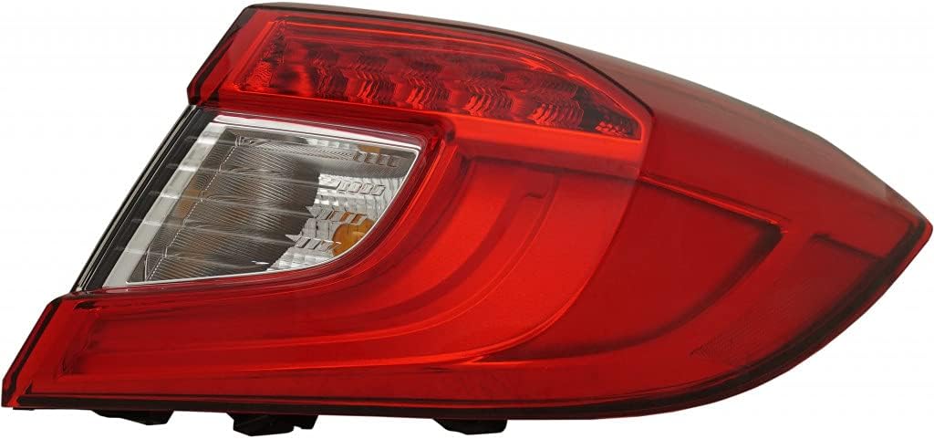 Tail Light Assembly Driver Side with Bulb M1933