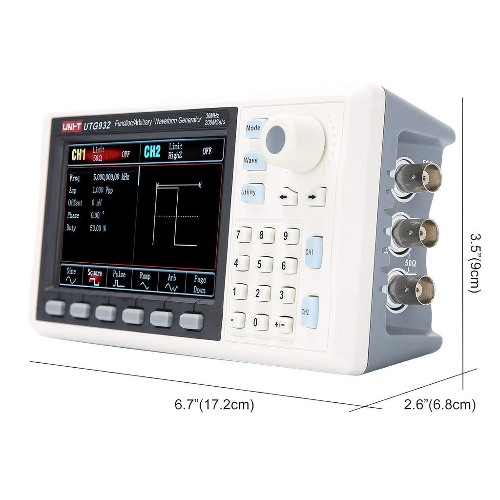 30 MHz Dual-Channel Function Generator Arbitrary Waveform T1127