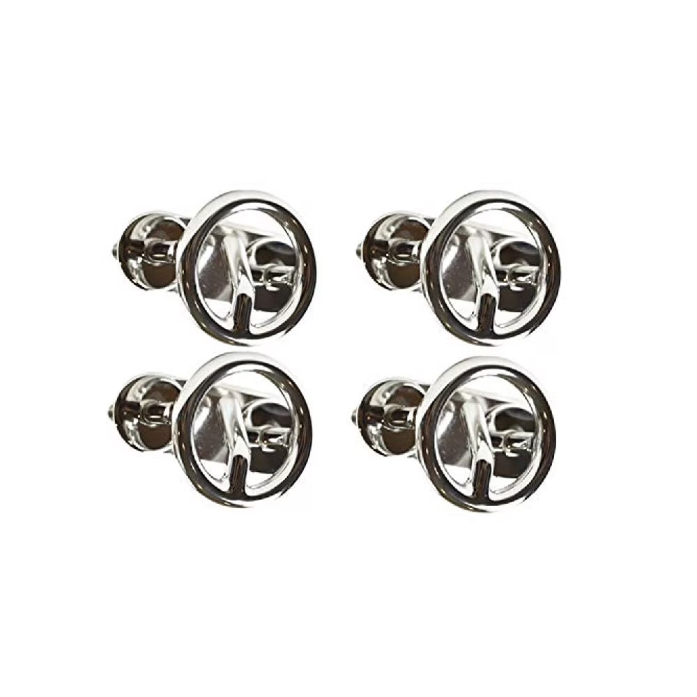 316 Stainless-Steel Transom Mount Ski Tow Hook 4 Pcs 3/8 R237