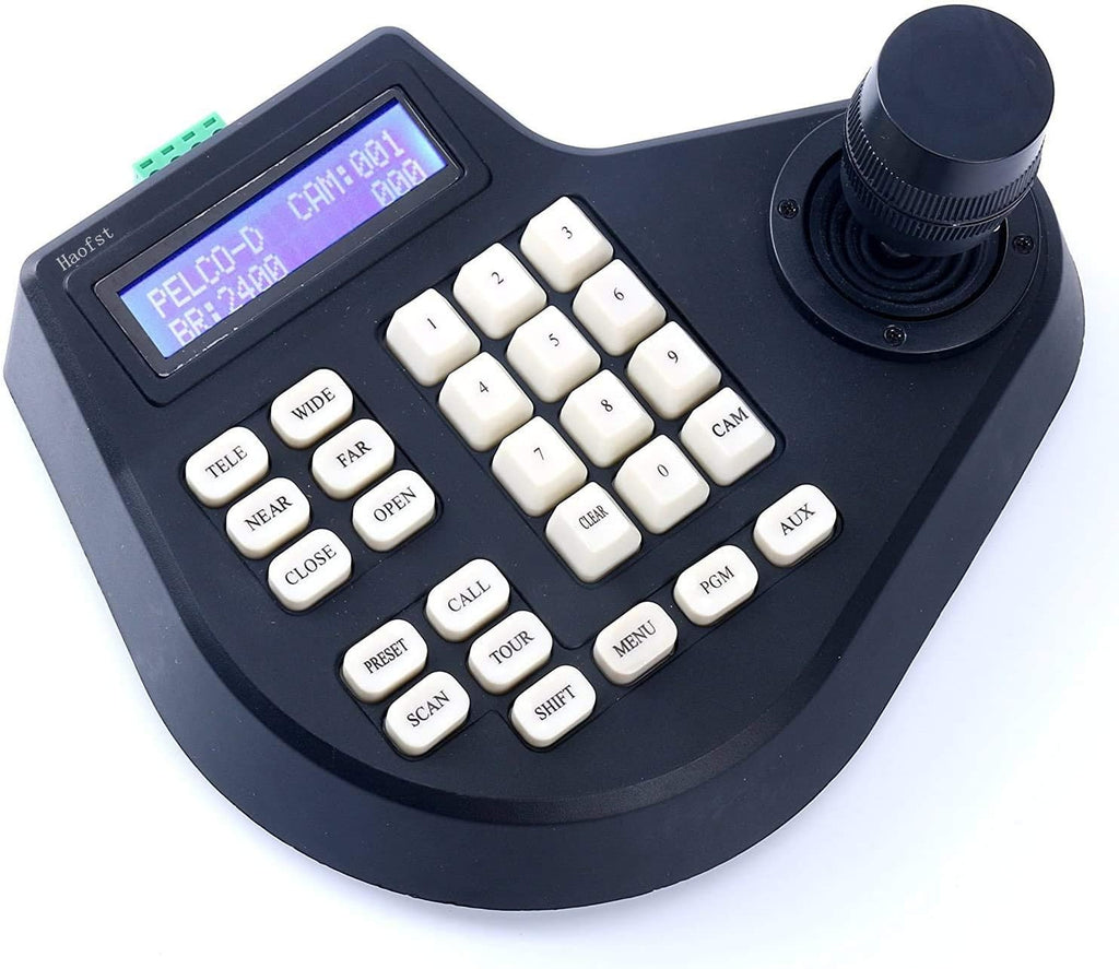 CCTV Joystick Keyboard Controller with LCD Display, Pack of 2 G107