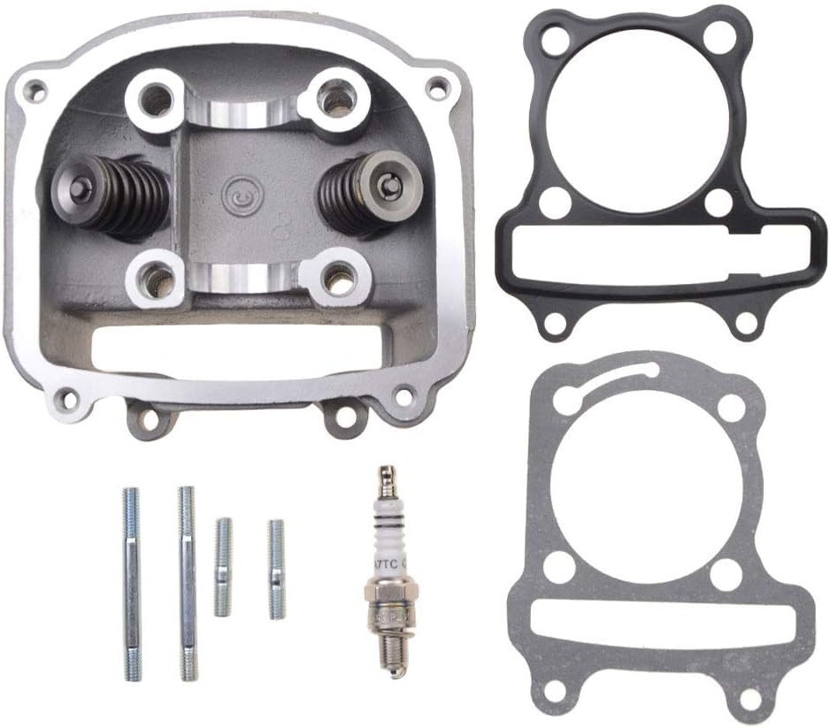 57.4mm Big Bore Cylinder and Cylinder Head Rebuild Kit for 4 Stroke GY6 150cc Engine H834118