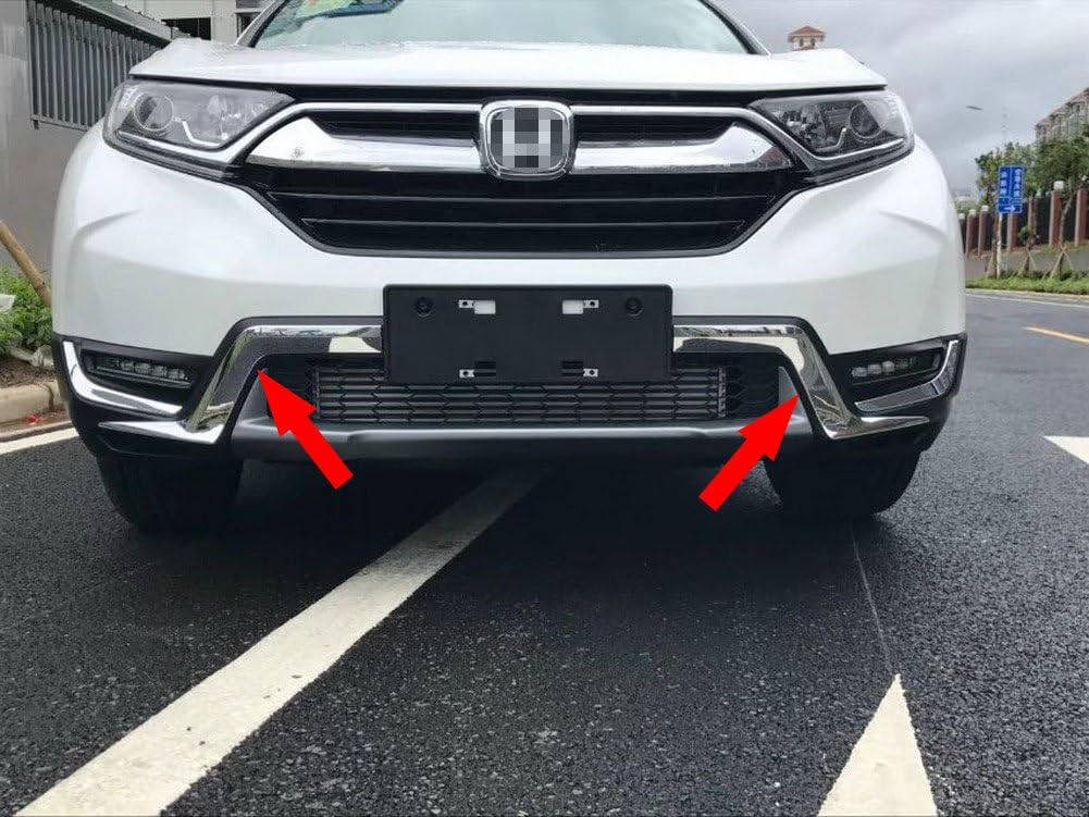Chrome ABS Front Lower Grill Cover Trims I4284