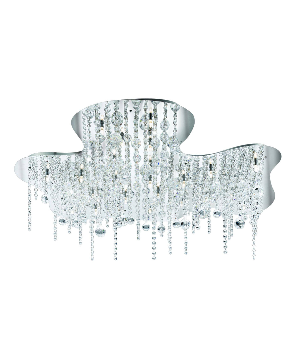Chrome Flush Mount Light X6062