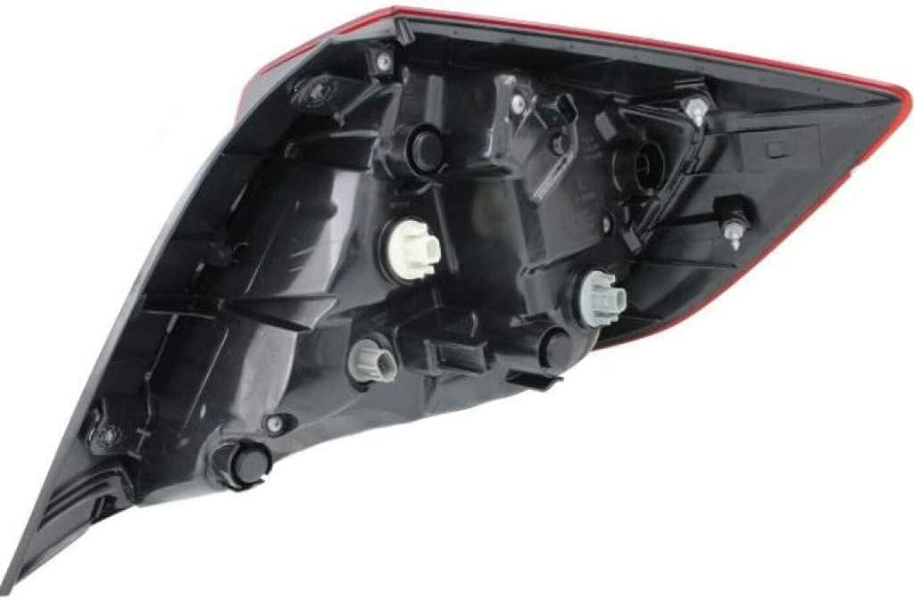 Tail Light Assembly Driver Side with Bulb M1933
