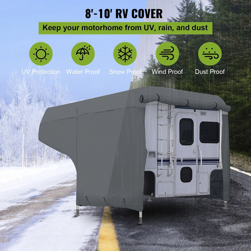 8'-10' Waterproof Anti-UV Non-Woven Fabric RV Cover Y9368