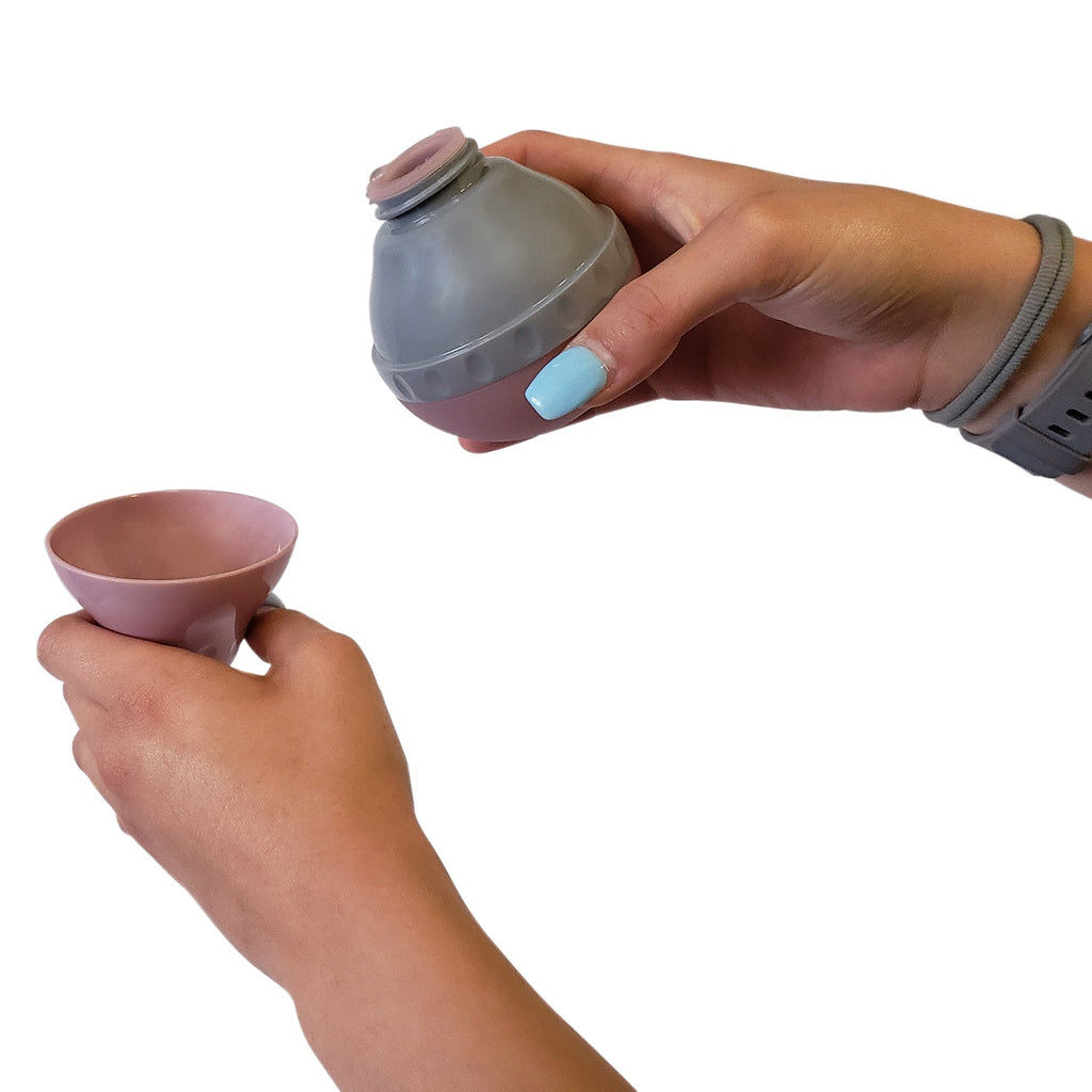 8 oz Silicone Travel Water Bottle Y35960