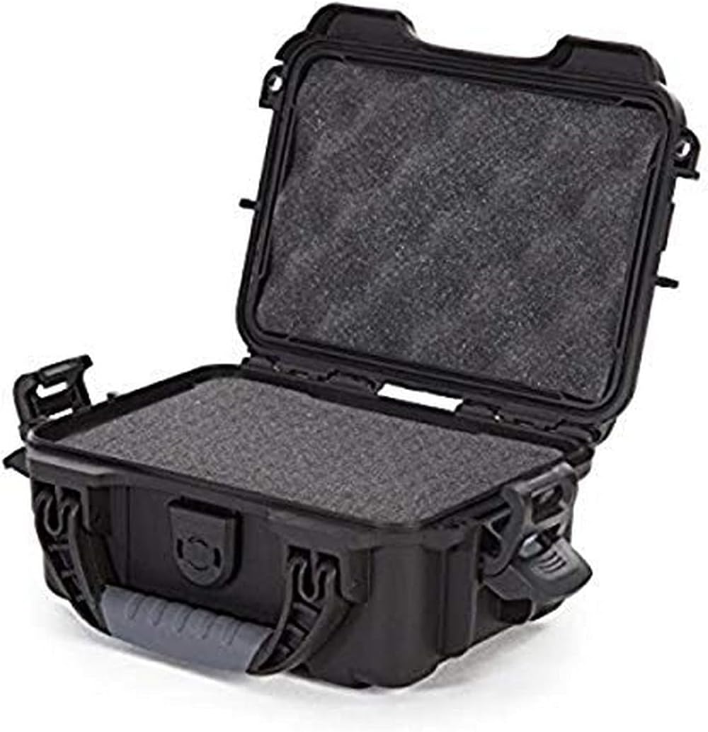Orange Pack of 2 Waterproof Hard Case with Foam Insert O277