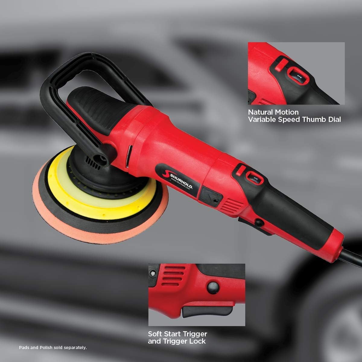 Dual Action Polisher with Carrying Bag G725259