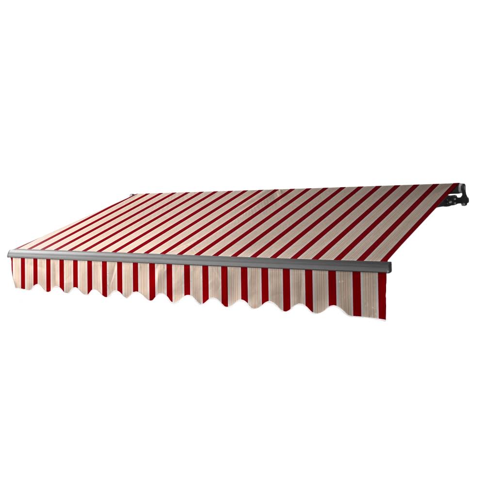 Black Frame Retractable Patio Canopy Awning 12 x 10 ft B333