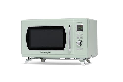 Retro Compact Countertop Microwave Z648