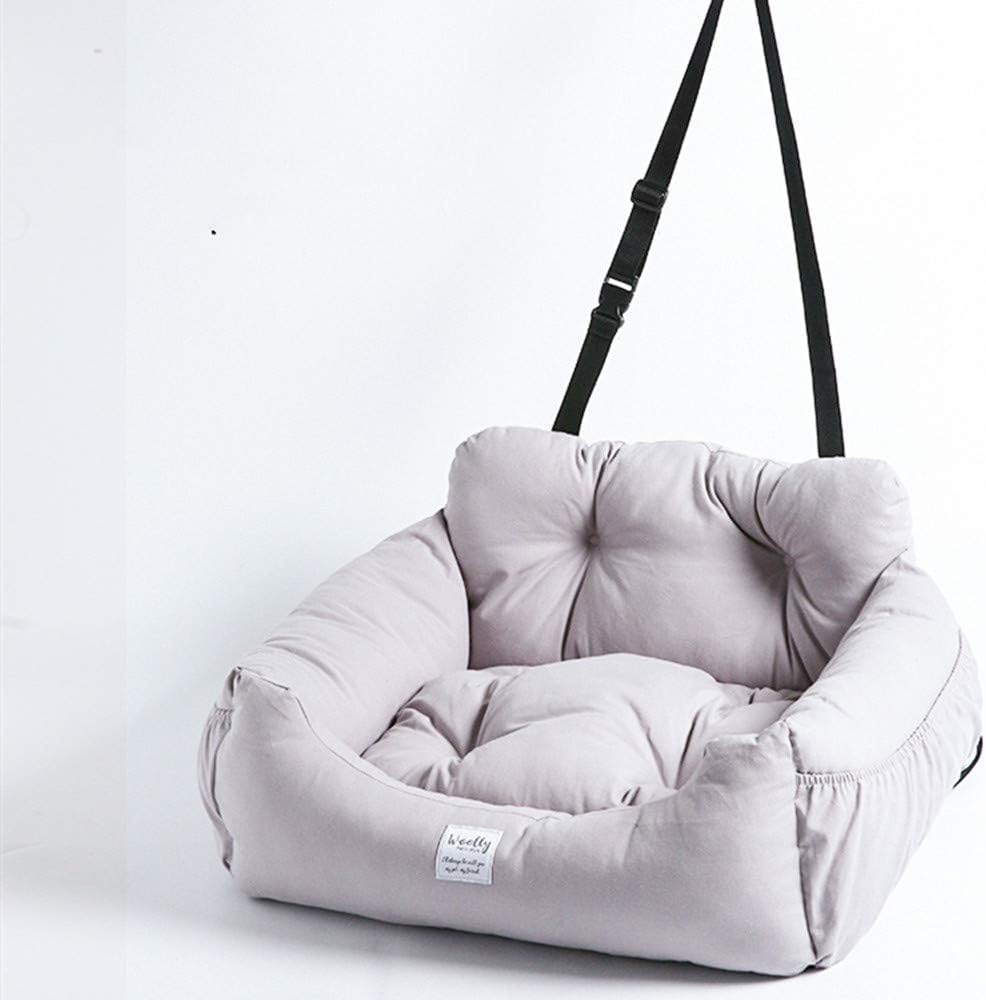 Dog Car Seat with Storage, Midium Grey Z5756