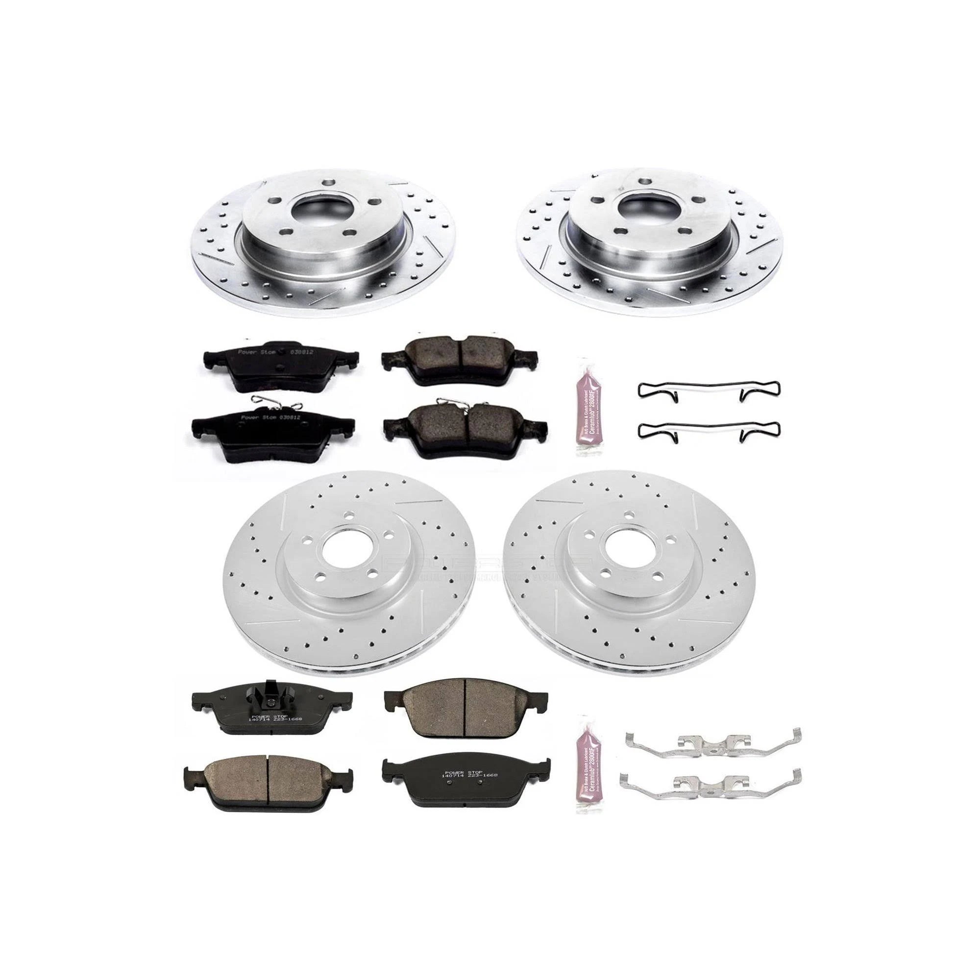 Front and Rear Brake Kit Q3025