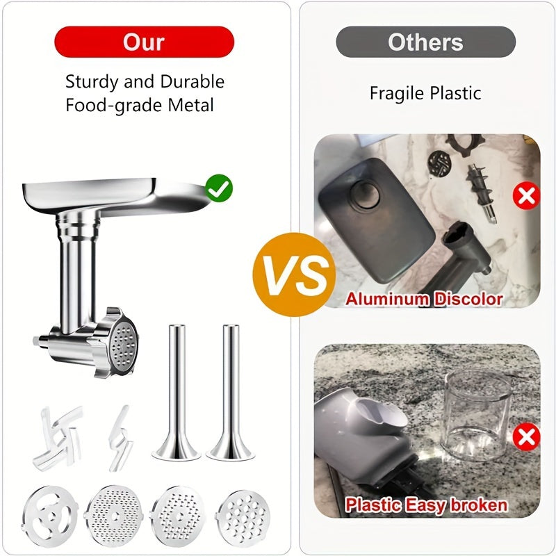 Metal Food Grinder Attachment for KitchenAid Mixer S931134