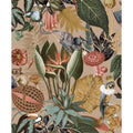 Gold Botanical Non-Pasted Washable Wallpaper Roll (Covers 57 Sq. ft.) E561852