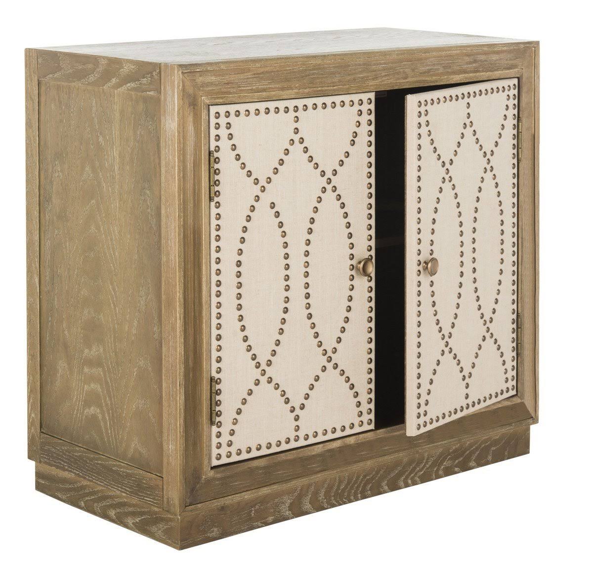 2 Door Steel Teal Gold Chest L927