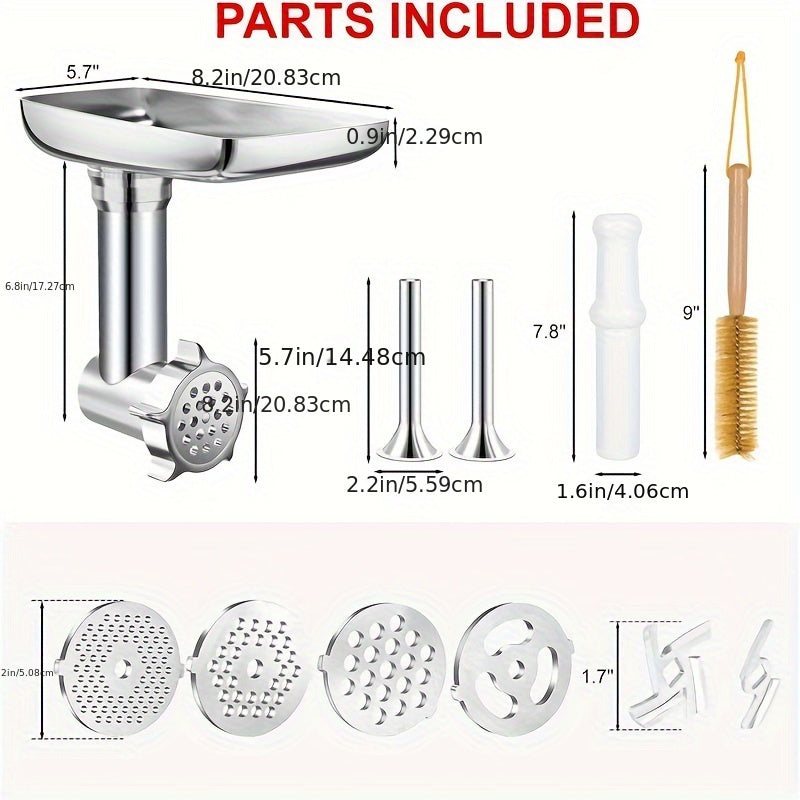 Metal Food Grinder Attachment for KitchenAid Mixer S931134