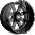 Gloss Black Milled Rim Wheel N971298