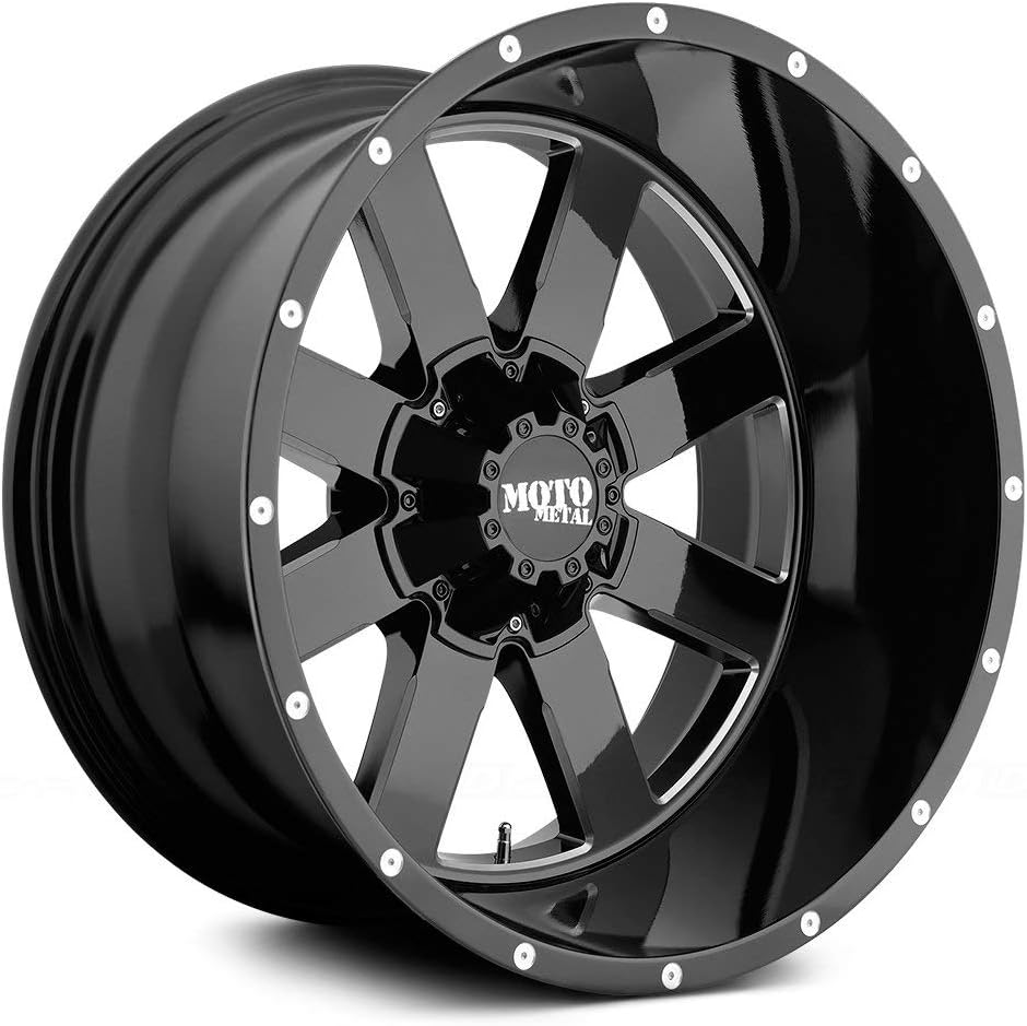 Gloss Black Milled Rim Wheel N971298