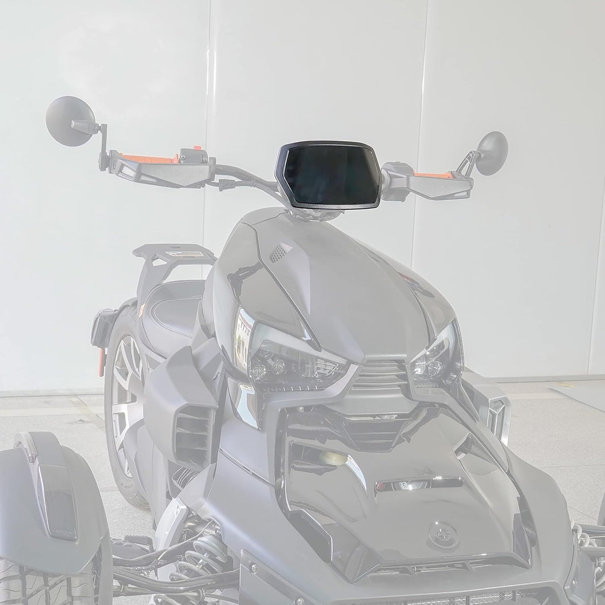 Black Gauge Spoiler Kit for Can-Am Ryker (1PCS, Pack of 2) G132