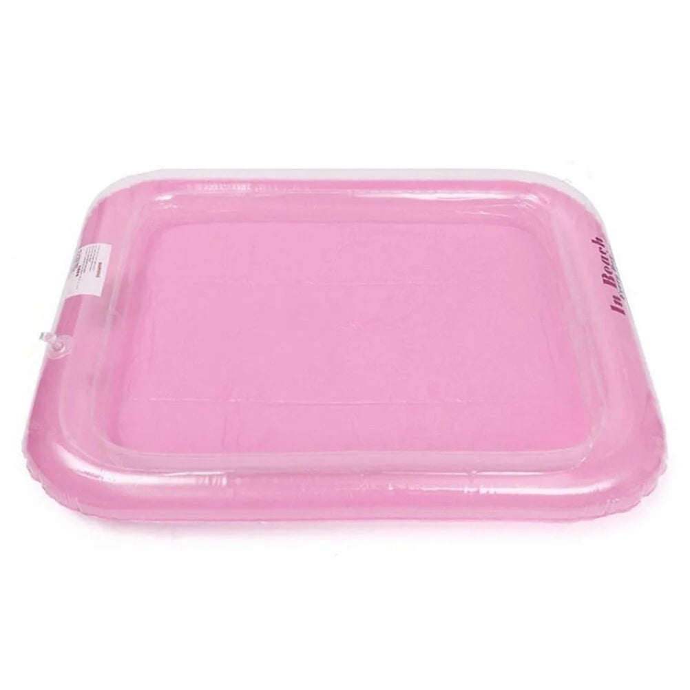 Pink Inflatable Sandbox Play Sand Toy Tray J533