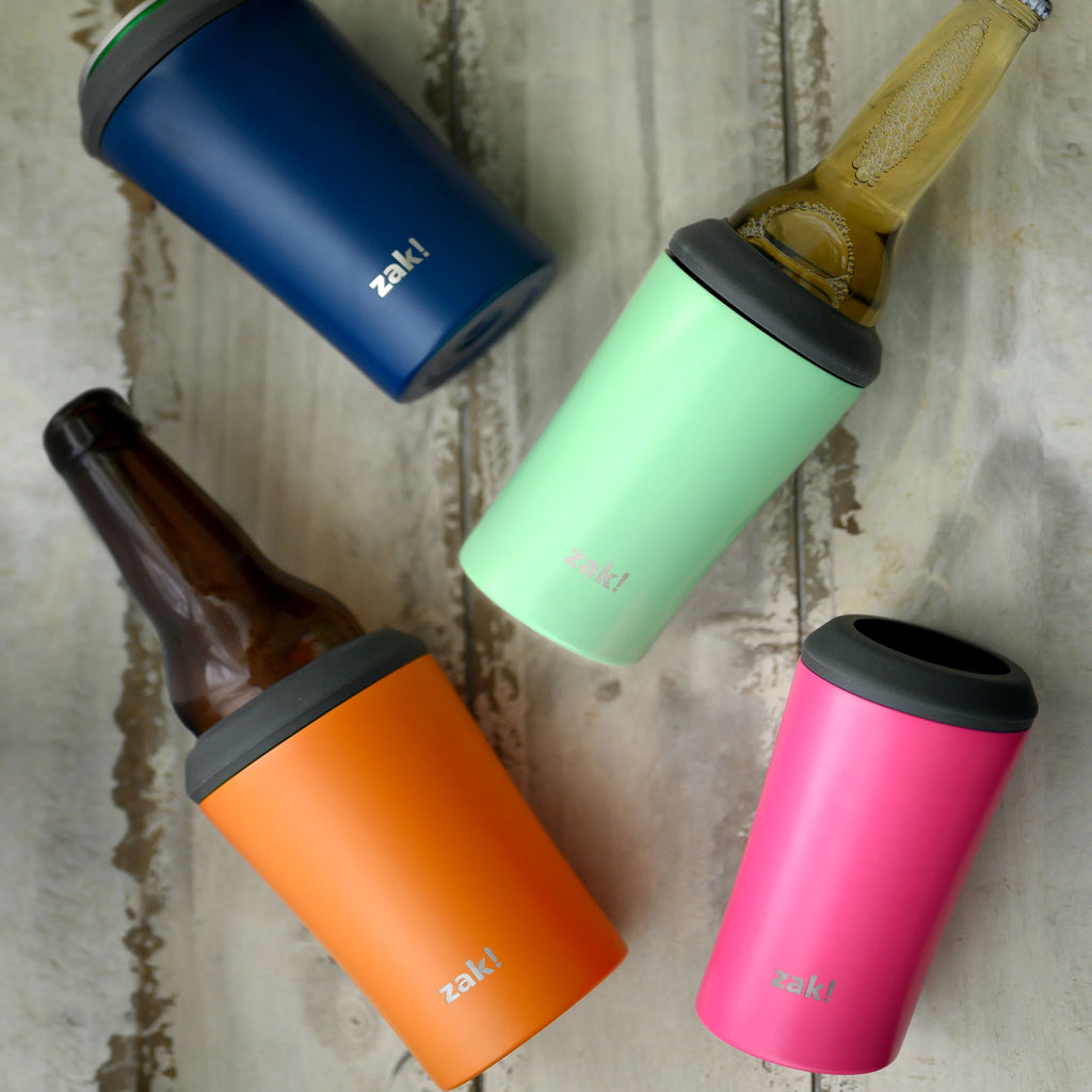 Pistachio Double Wall Stainless Steel Can and Bottle Cooler R349