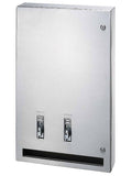 Recessed Napkin/Tampon Vendor R938